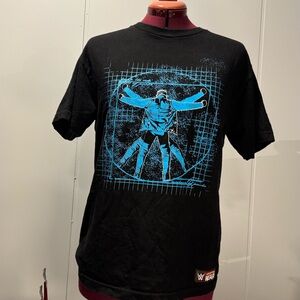 2013 Chris Jericho Light it Up Y2J WWE Black T-shirt Sz M